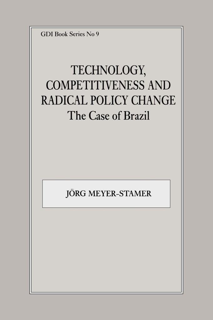 Technology Competitiveness and Radical Policy Change