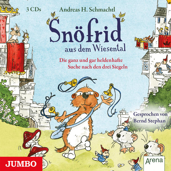 Image of Die ganz und gar heldenhafte Suche nach den drei Siegeln / Snöfrid aus dem Wiesental Bd.4 (3 Audio-CDs)