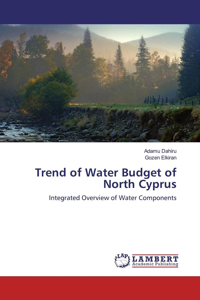 Trend of Water Budget of North Cyprus