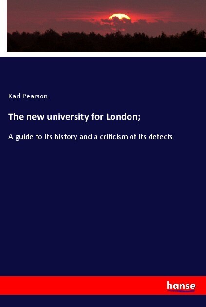 The new university for London;