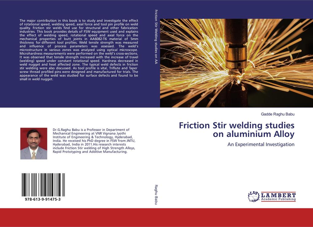 Friction Stir welding studies on aluminium Alloy