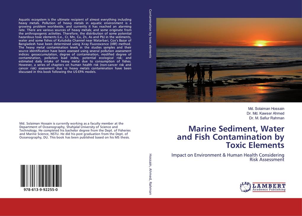 Marine Sediment Water and Fish Contamination by Toxic Elements