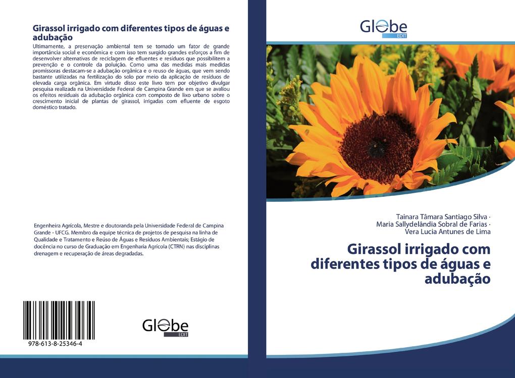 Girassol irrigado com diferentes tipos de águas e adubação