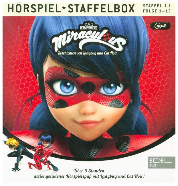 Image of CD Miraculous Staffelbox 1.1 (MP3-CD) Hörbuch