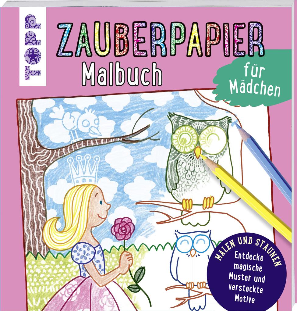 Image of Zauberpapier Malbuch für Mädchen