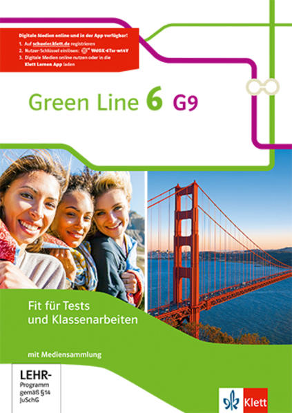 Green Line 6 G9. Fit für Tests und Klassenarbeiten mit Lösungsheft und Mediensammlung Klasse 10