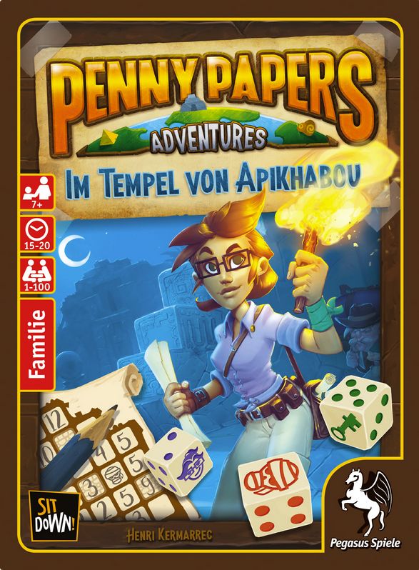 Image of Penny Papers Adventures - Im Tempel von Apikhabou