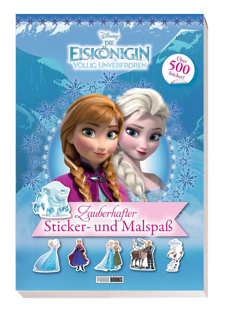 Image of Disney Die Eiskönigin: Zauberhafter Sticker- und Malspaß