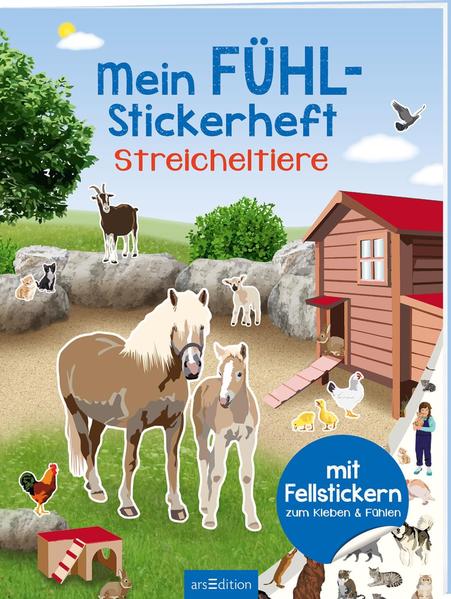 Image of Fühl-Stickerheft: Mein Fühl-Stickerheft - Streicheltiere