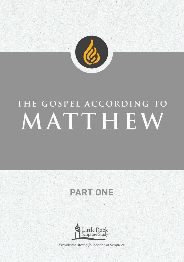 Gospel According to Matthew Part One