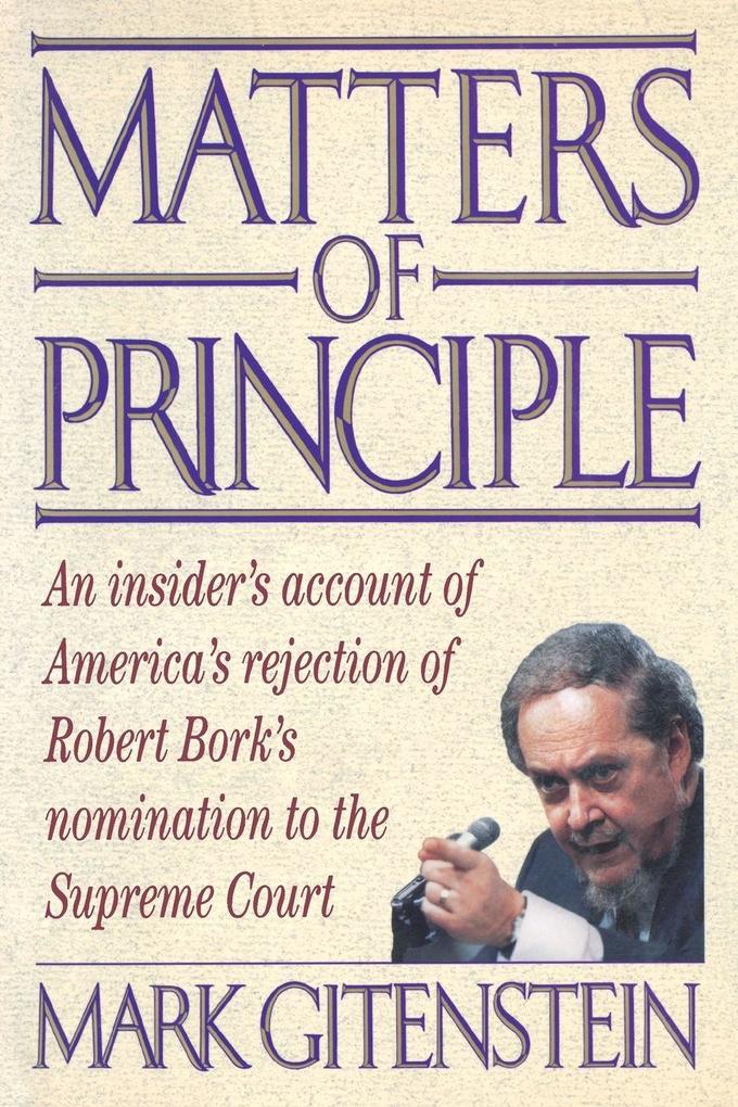 Matters of Principle