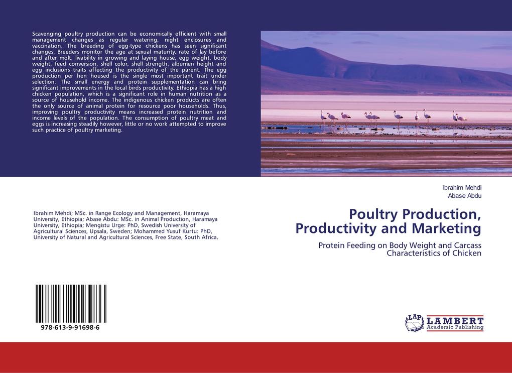 Poultry Production Productivity and Marketing