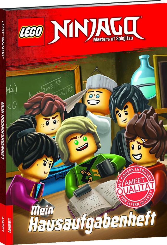Image of Lego Ninjago / Lego® Ninjago® Mein Hausaufgabenheft, Kartoniert (TB)