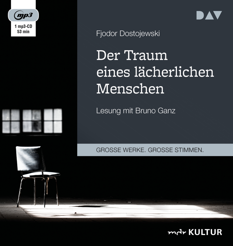 Der Traum eines lächerlichen Menschen1 Audio-CD 1 MP3