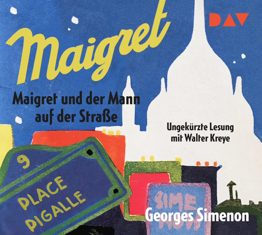 Maigret und der Mann auf der Straße 2 Audio-CDs