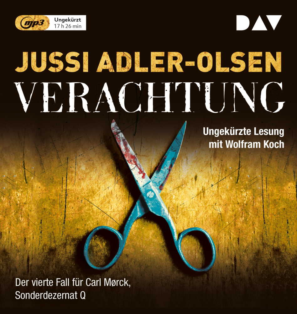 Verachtung. Der vierte Fall für Carl Mørck Sonderdezernat Q 2 Audio-CD 2 MP3