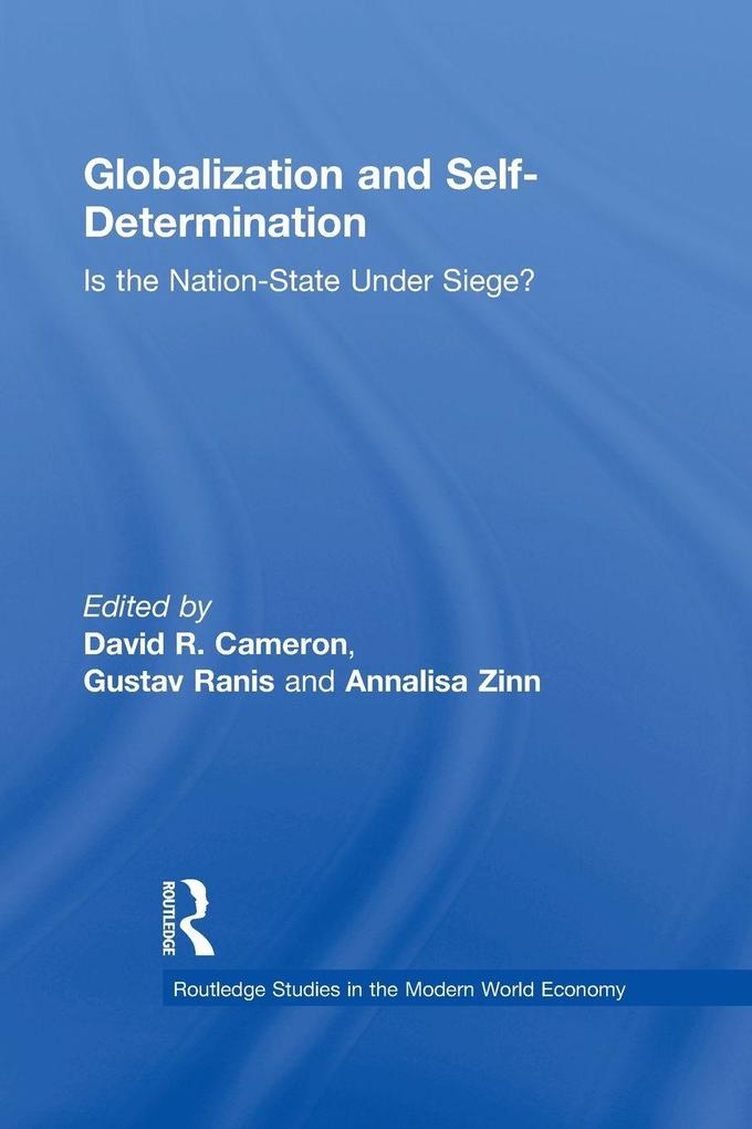 Globalization and Self-Determination