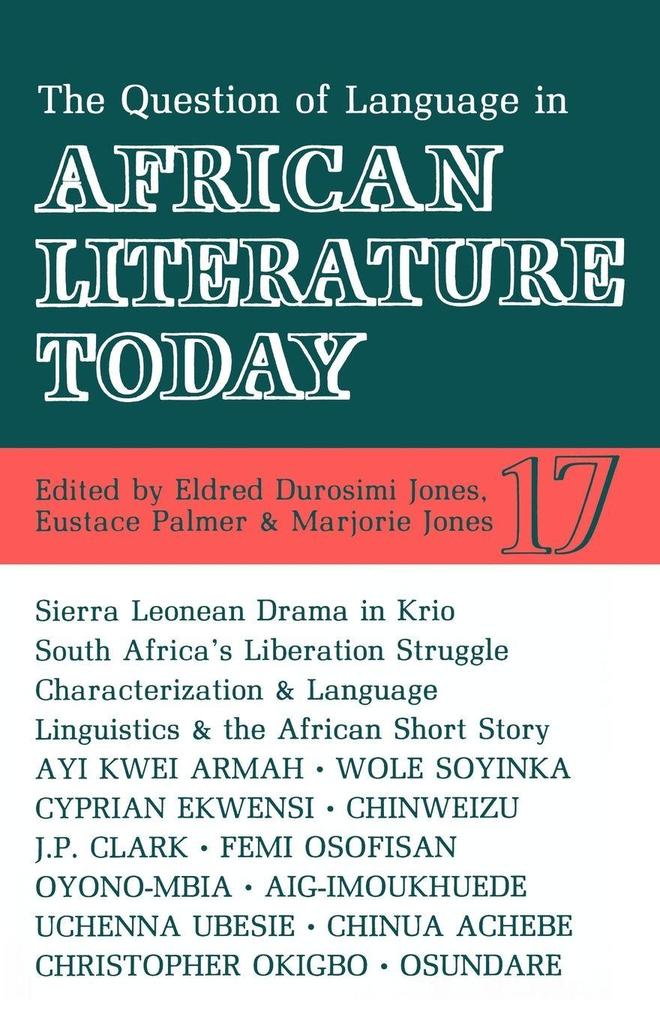 Alt 17 the Question of Language in African Literature Today