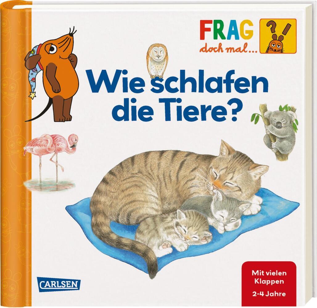 Image of BONNIERMEDIA DEUTSCHLAND Kinderbuch: Frag doch mal... die Maus! - Wie schlafen Tiere?