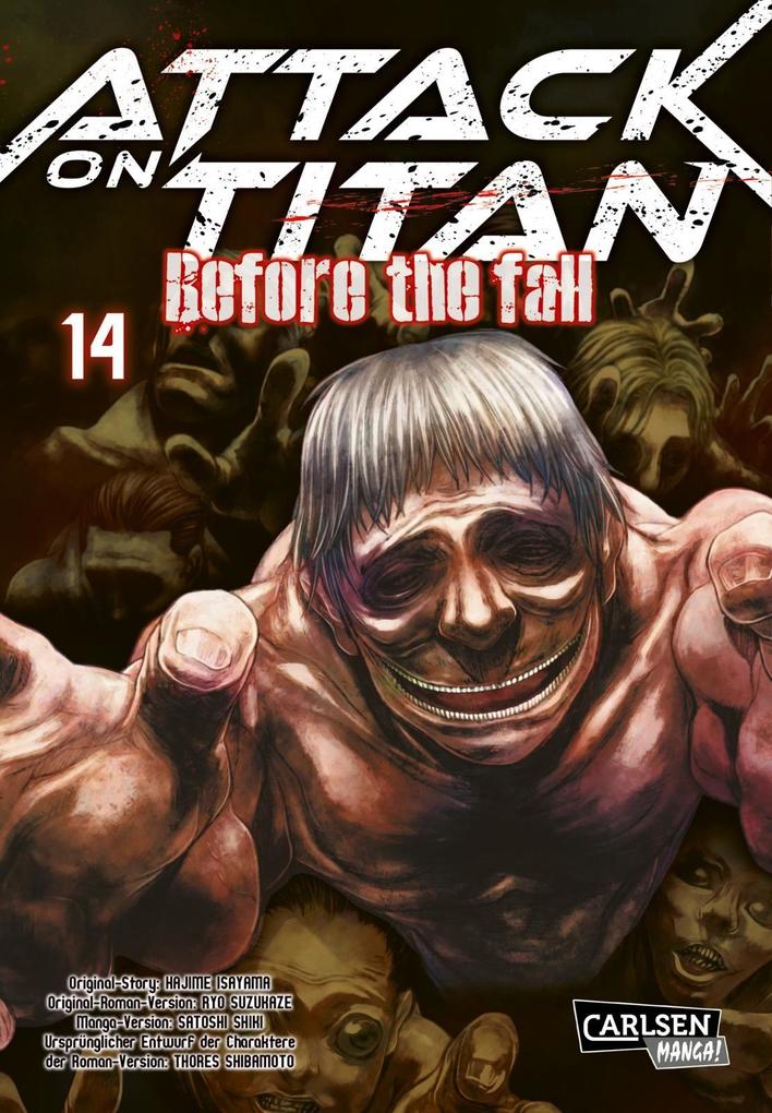 Attack on Titan - Before the Fall 14 - Hajime Isayama/ Ryo Suzukaze