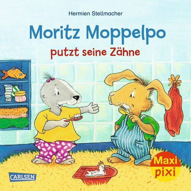 Image of Maxi Pixi 294: Moritz Moppelpo putzt seine Zähne