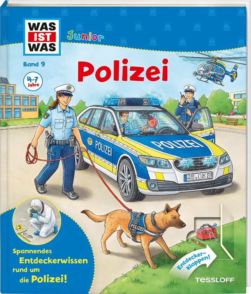 Image of Tessloff Kinderbuch "WAS IST WAS junior - Polizei", Band 9