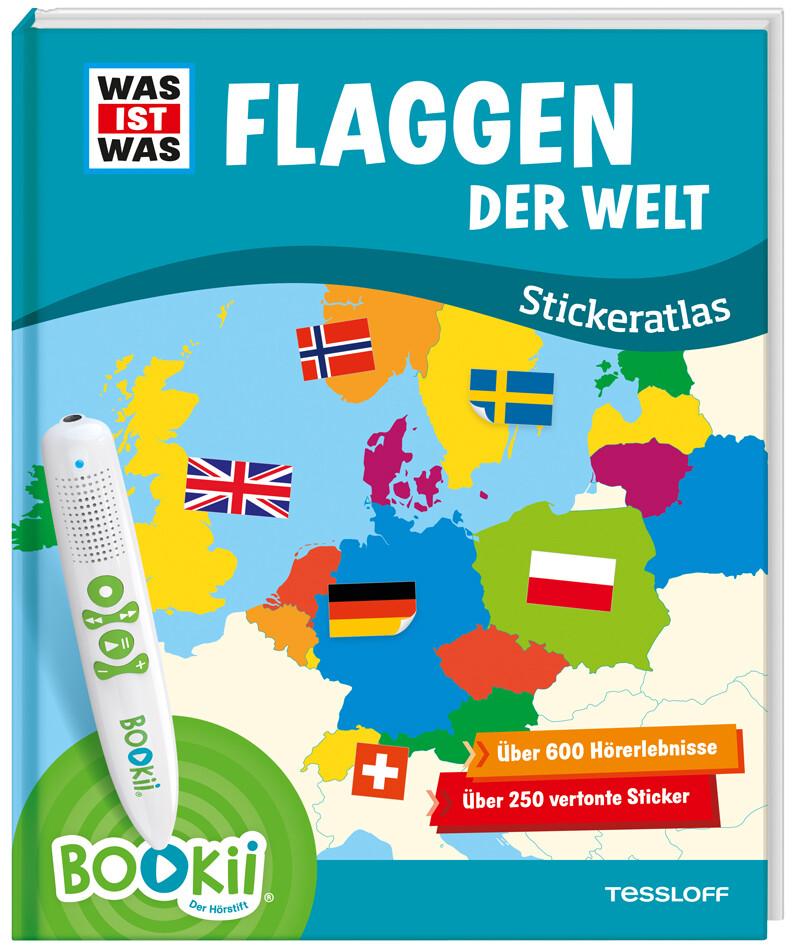 Image of Bookii - Was Ist Was - Flaggen Der Welt Stickeratlas - Manfred Baur, Gebunden