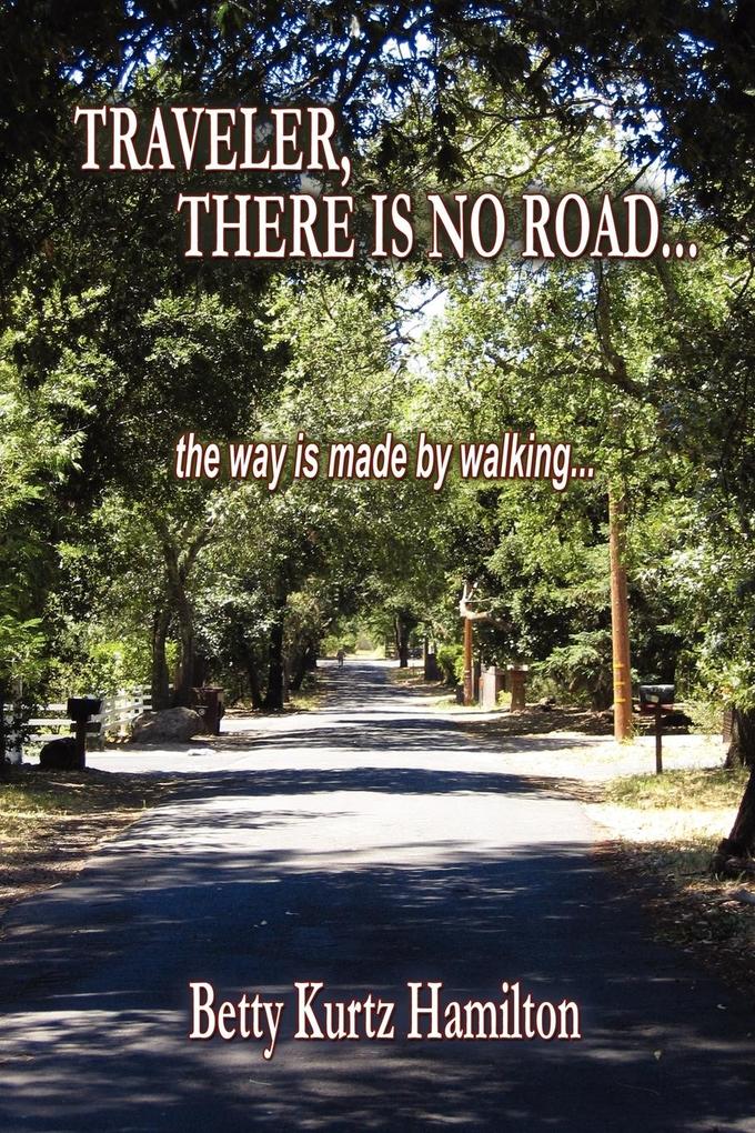 TRAVELER THERE IS NO ROAD...The way is made by walking.