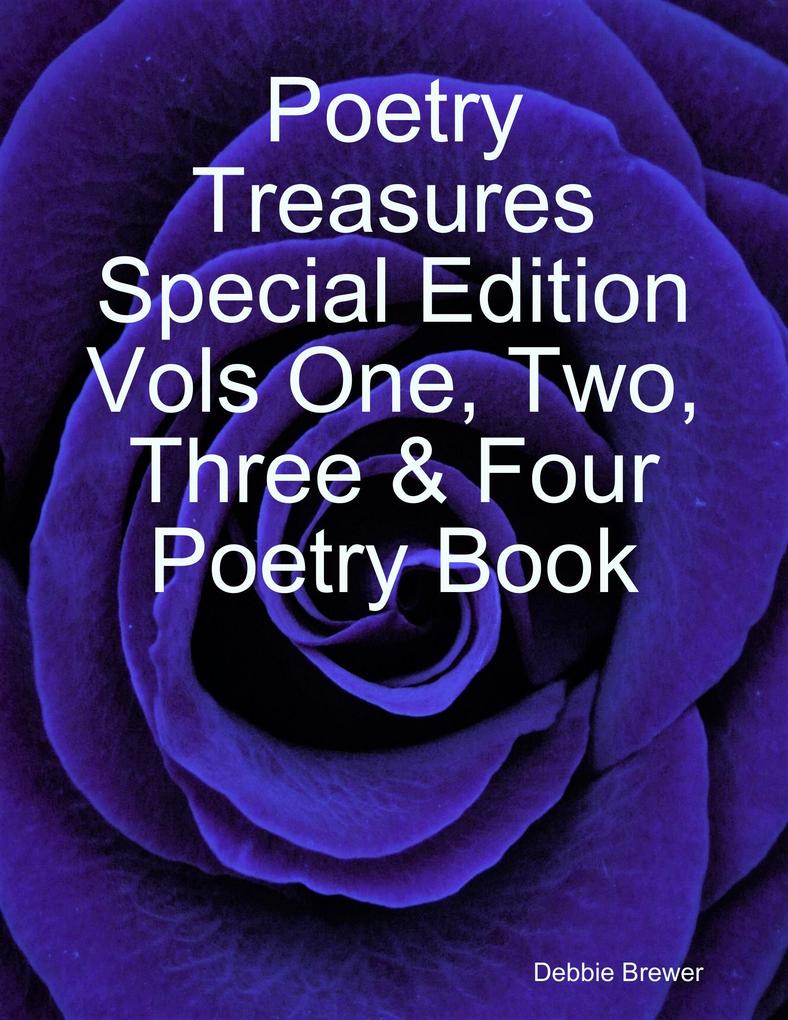 Poetry Treasures Special Edition Vols One Two Three & Four Poetry Book