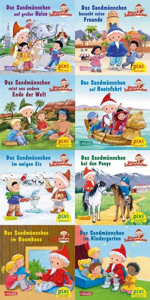 Image of Pixi-8er-Set 265: Das Sandmännchen unterwegs (8x1 Exemplar)