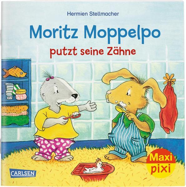 Image of Maxi Pixi 294: VE 5: Moritz Moppelpo putzt seine Zähne (5 Exemplare)