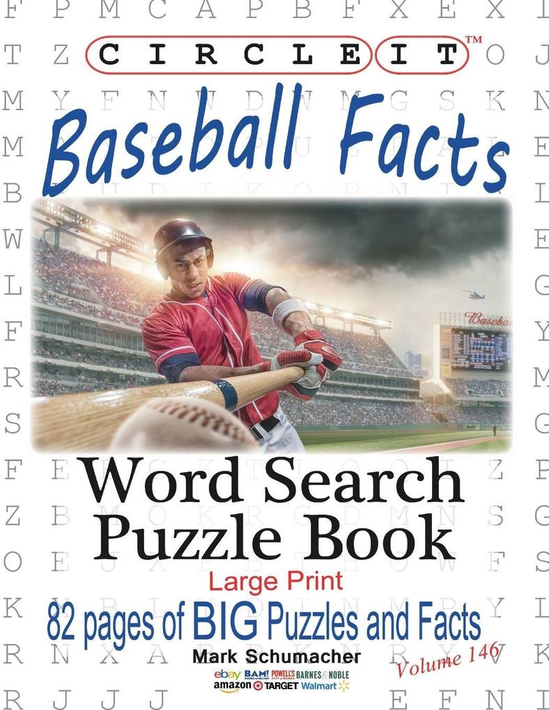 Circle It Baseball Facts Word Search Puzzle Book
