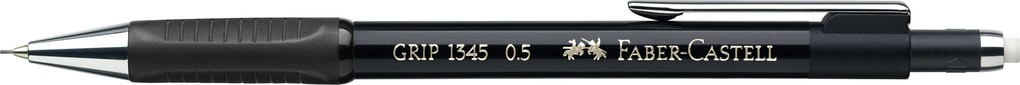 FABER-CASTELL Druckbleistift GRIP 1345, schwarz