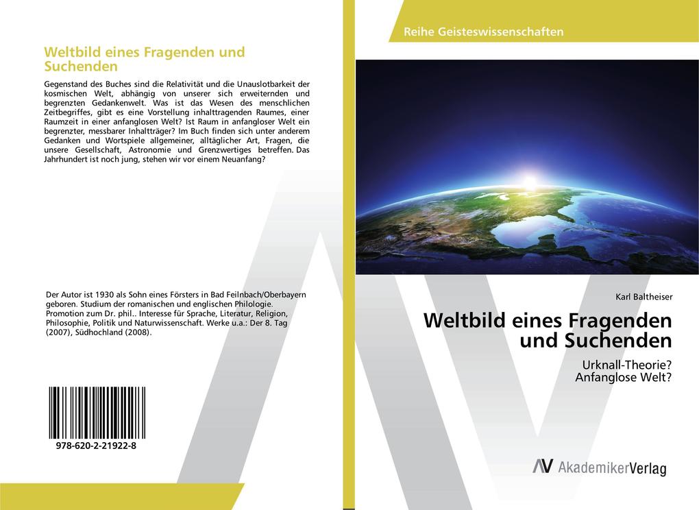 Weltbild eines Fragenden und Suchenden