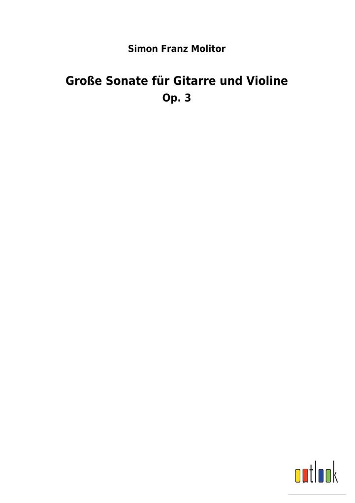 Große Sonate für Gitarre und Violine
