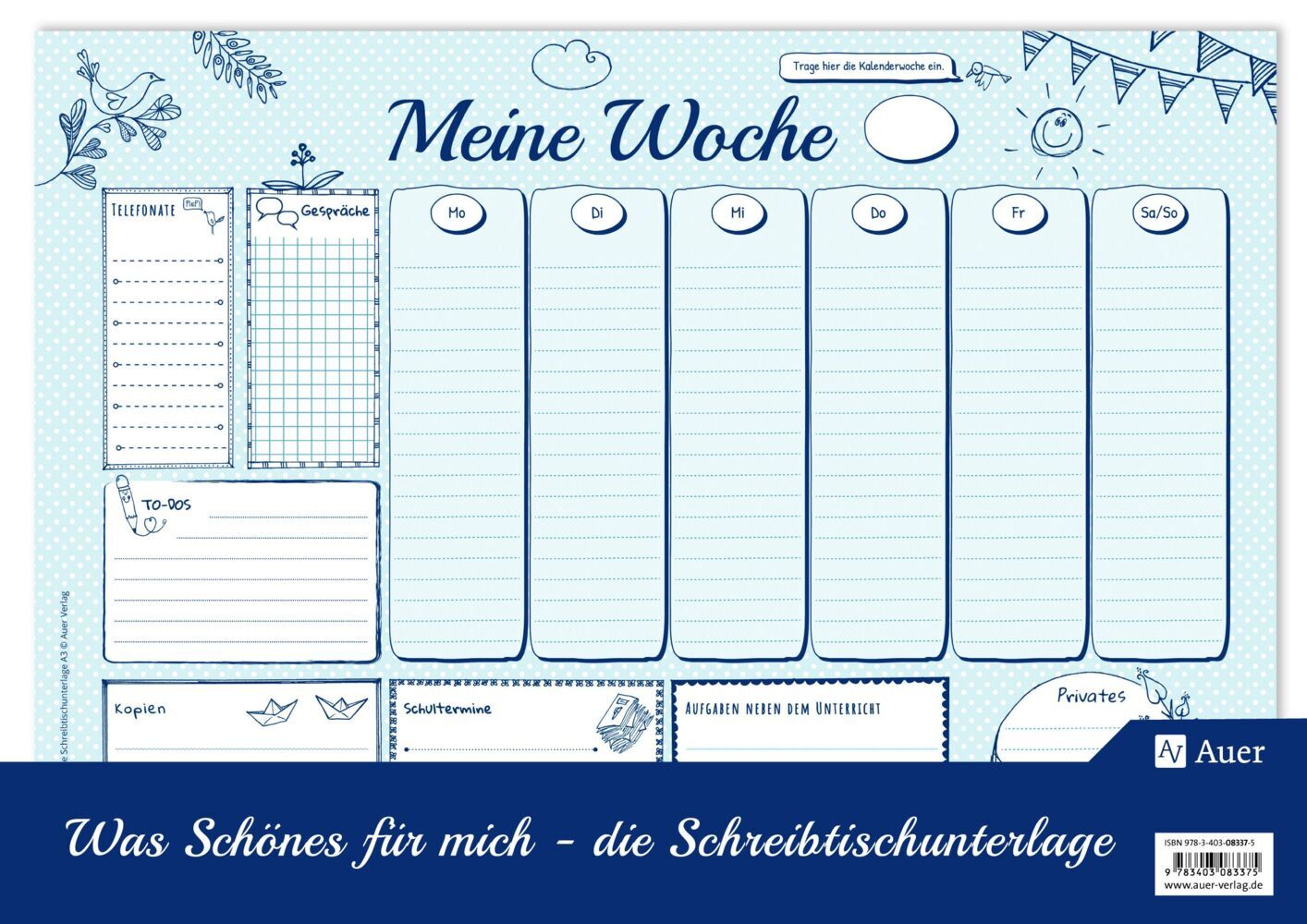 Auer Verlag I.d.aap Lw Was Schönes Für Mich - Schreibtischunterlage A3