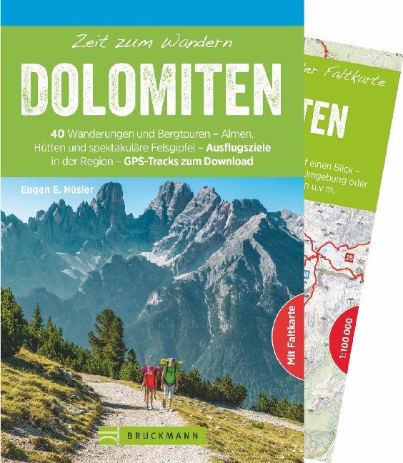 Zeit zum Wandern Dolomiten m. 1 Kte.