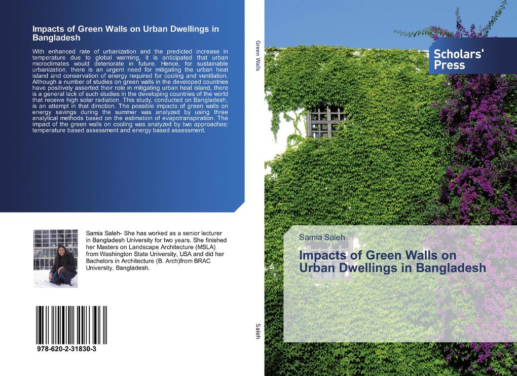 Impacts of Green Walls on Urban Dwellings in Bangladesh