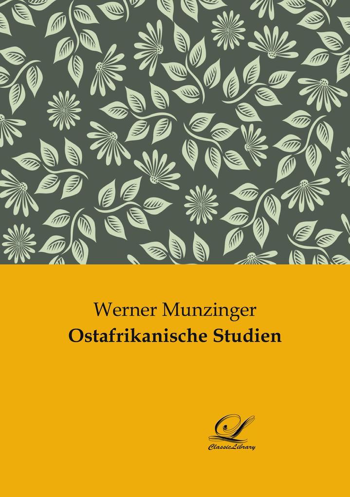 Ostafrikanische Studien