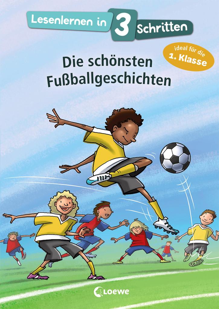 Image of Lesenlernen in 3 Schritten - Die schönsten Fußballgeschichten