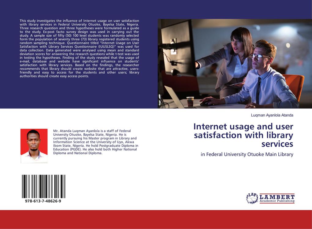 Internet usage and user satisfaction with library services