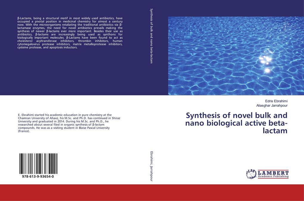 Synthesis of novel bulk and nano biological active beta-lactam