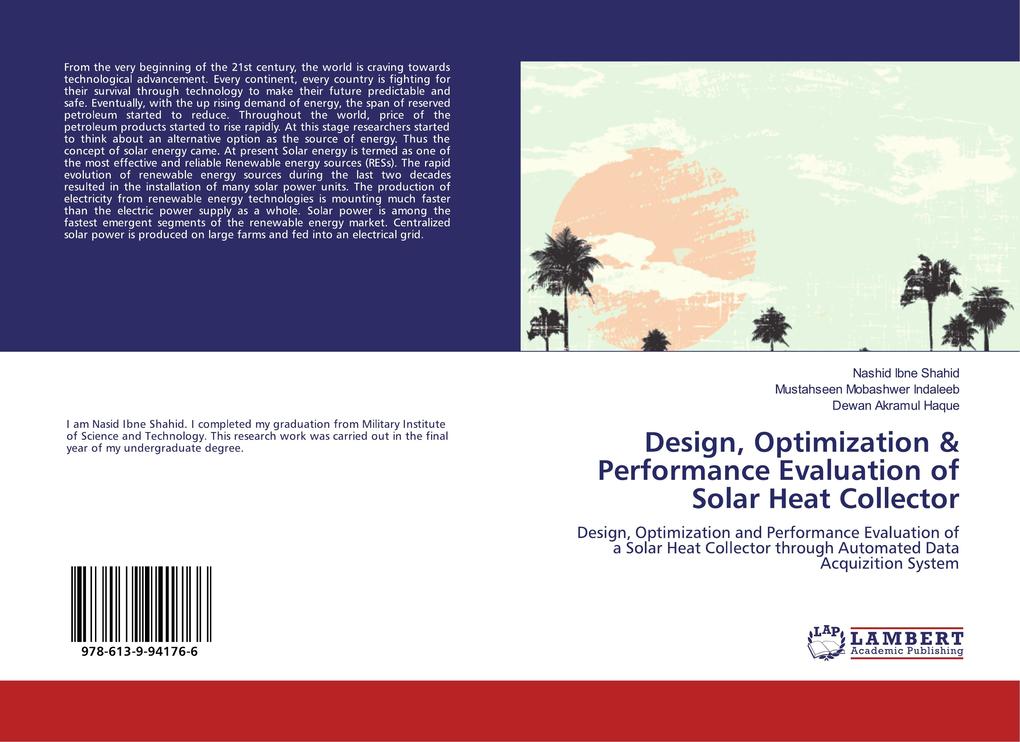 Design Optimization & Performance Evaluation of Solar Heat Collector