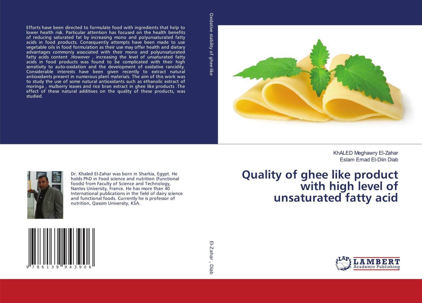 Quality of ghee like product with high level of unsaturated fatty acid