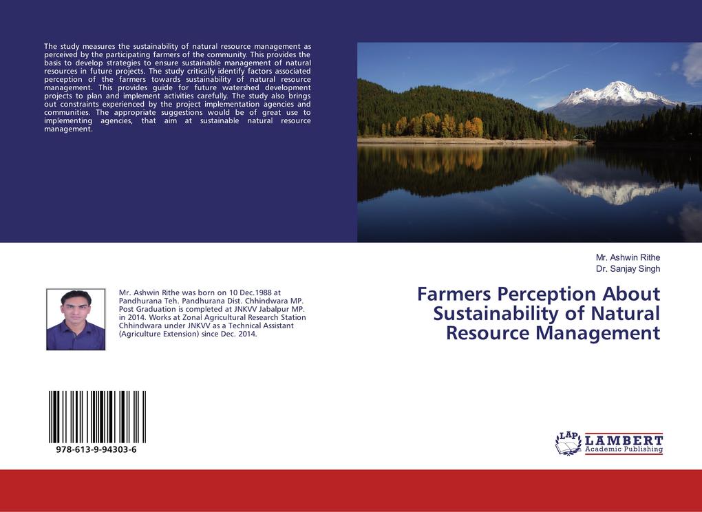 Farmers Perception About Sustainability of Natural Resource Management
