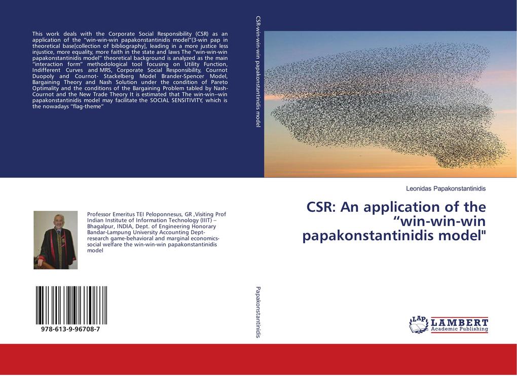 CSR: An application of the 'win-win-win papakonstantinidis model'
