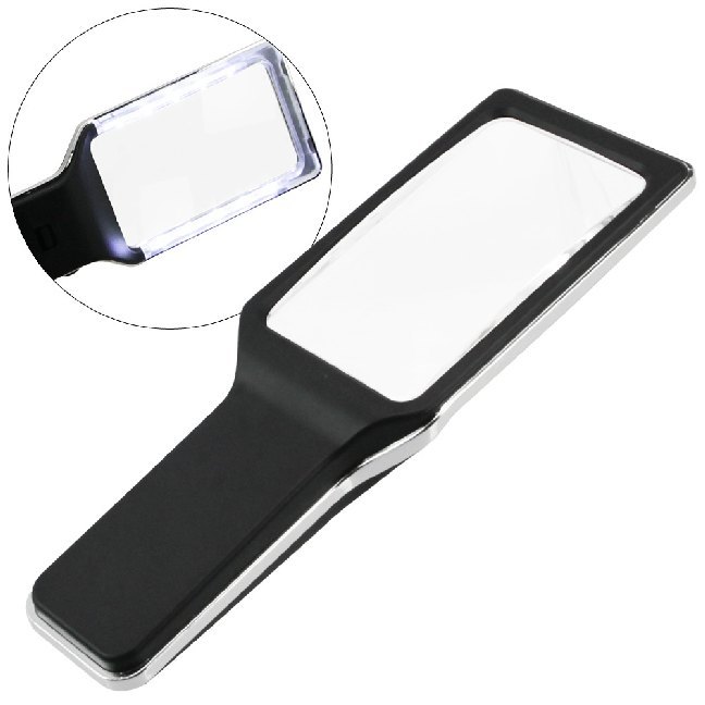 LED Lupe 3fach