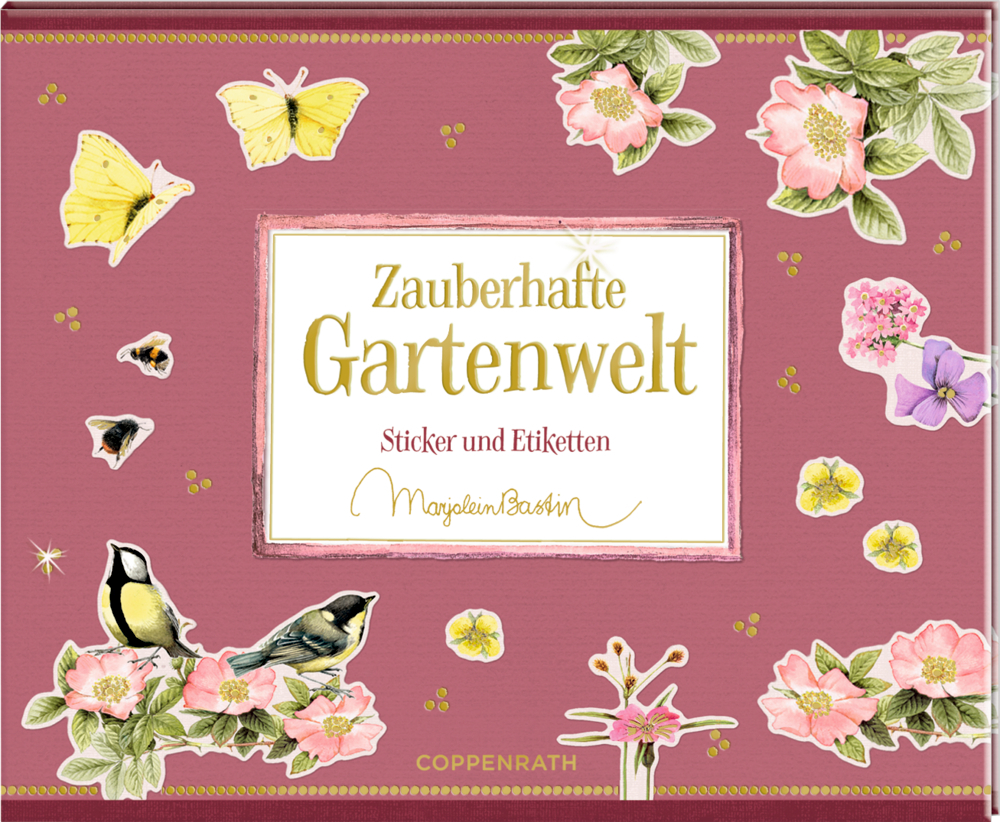 Image of Stickerbuch - Zauberhafte Gartenwelt