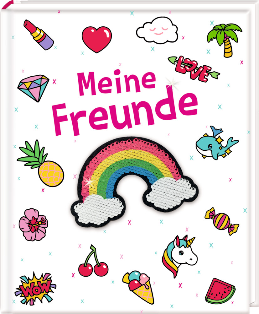 Image of Buch - Meine Freunde (Funny Patches), Freundebuch