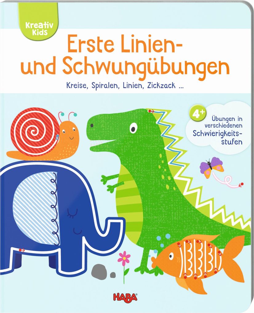 HABA - Kreativ Kids - Erste Linien- und Schwungübungen
